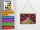 Blechpostkarte Flagge Tibet 14x10 cm Flag of Tibet Rost Deko Schild