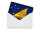 Blechpostkarte Flagge Tokelau 14x10 cm Flag of Tokelau Rost Deko Schild