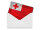Blechpostkarte Flagge Tonga 14x10 cm Flag of Tonga Rost Deko Schild