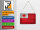 Blechpostkarte Flagge Tonga 14x10 cm Flag of Tonga Rost Deko Schild