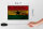 Holzschild Flagge Ghana 18x12 cm Flag of Ghana Rost Dekoration