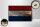 Holzschild Flagge Niederlande 18x12 cm Netherlands Rost Dekoration