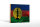 Holzschild Flagge Neukaledonien 18x12 cm Flag Rost Dekoration