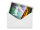 Blechpostkarte Reise 10x14 cm Island Retro Polarlicht