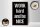 Holzschild Spruch 12x18 cm Work hard and be nice Dekoration