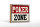 Holzschild Spruch 18x12 cm Poker Zone Geschenk Dekoration