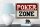 Holzschild Spruch 18x12 cm Poker Zone Geschenk Dekoration