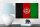 Holzschild Flagge Afghanistans 18x12cm Afghanistan Vintage