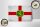 Holzschild Flagge Alderneys 18x12cm Flag Alderney Vintage
