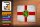 Holzschild Flagge Alderneys 18x12cm Flag Alderney Vintage