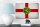 Holzschild Flagge Alderneys 18x12cm Flag Alderney Vintage