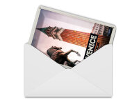 Blechpostkarte Reise 10x14 cm Venedig Italien Italien Pferd Schild