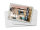 Blechpostkarte Reise 10x14 cm Barcelona Spanien Architektur Tourismus Schild
