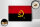 Holzschild Flagge Angolas 18x12cm Flag of Angola Vintage