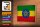 Holzschild Flagge Äthiopien 18x12cm Flag Ethiopia Vintage