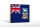 Holzschild Flagge Falklandinseln 18x12cm Flag Vintage