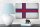 Holzschild Flagge Färöer 18x12cm Flag Faroe Islands Vintage