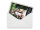 Blechpostkarte Reise 10x14 cm Thailand Tropen Natur Frau Religion Schild
