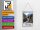 Blechpostkarte Reise 10x14cm Toskana Italien Architektur Gebirge Schild