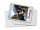 Blechpostkarte Reise 10x14cm Toskana Italien Architektur Gebirge Schild