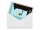 Blechpostkarte Reise 10x14cm Toskana Italien Laterne Schild