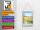 Blechpostkarte Reise 10x14 cm Toskana Italien Weide Wiese Natur Schild