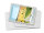 Blechpostkarte Reise 10x14 cm Toskana Italien Weide Wiese Natur Schild