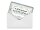 Blechpostkarte Spruch Achtung Wilde Hühner 14x10 cm Deko Schild