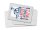 Blechpostkarte Spruch Pinup Proud mechanic wife 10x14 cm Deko Schild