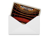 Blechpostkarte Städte Hannover Staatstheater 14x10 cm Deko Schild