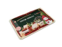 Blechpostkarte Weihnachten Grüße...