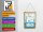 Blechpostkarte Spruch 10x14 cm Life is better at the beach Deko Schild