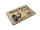 Blechpostkarte Reklame 10x14 cm Farm Fresh Eggs Hühner Deko Schild