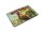 Blechpostkarte Spruch 10x14 cm Wake up Hahn Deko Schild