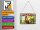 Blechpostkarte Spruch 10x14 cm Wake up Hahn Deko Schild