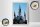 Holzschild Reise 12x18 cm New Orleans USA Amerika Kirche Urlaub