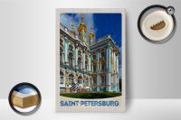 Holzschild Reise 12x18 cm Saint Petersburg Russland Architektur