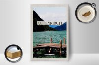 Holzschild Reise 12x18 cm Achenkirch Österreich Familienurlaub