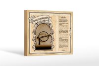 Holzschild Berufe 18x12 cm Brillenmacher stylische...