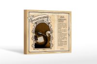 Holzschild Berufe 18x12 cm Dolmetscherin...