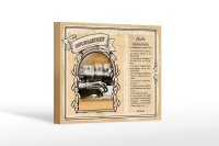 Holzschild Berufe 18x12 cm Informatiker Computer Nerd...