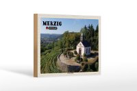 Holzschild Städte Merzig Kreuzberg Kapelle Berg...