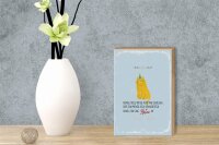 Holzschild Spruch kein Ersatz für eine Katze 12x18 cm Dekoration