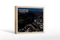 Holzschild Städte Bremen Deutschland Hemelingen...