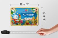 Blechschild Ostern Ostergrüße 18x12cm ACHERN Geschenk Deko Fest