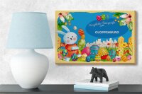Holzschild Ostern Ostergrüße 18x12 cm CLOPPENBURG Geschenk