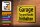 Blechschild Hinweis 18x12cm Garage Tag und Nacht freihalten
