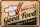 Blechschild Retro 18x12cm Cold drinks and warm meal