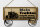 Blechschild Spruch 27x10cm Mein Traktor tropft nicht er Dekoration