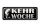 Blechschild Hinweis 27x10cm Kehrwoche Putzfrau Dekoration